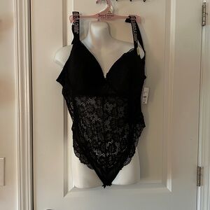 Juicy Couture Black Lace Bodysuit